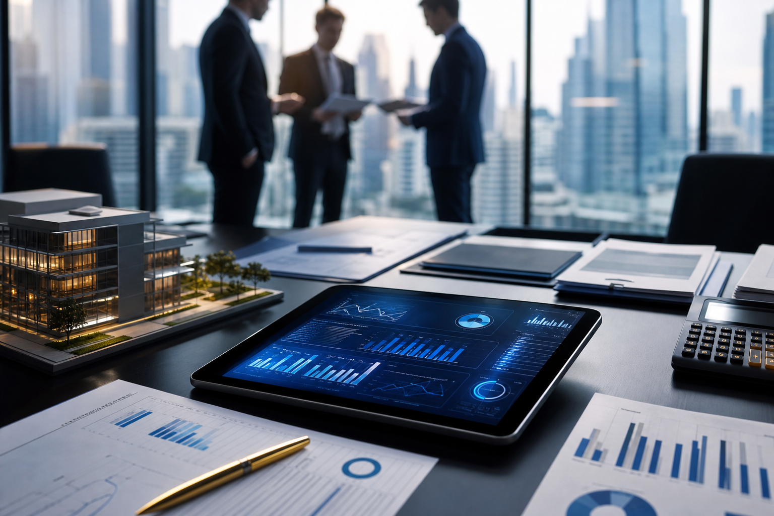 Commercial property financing documents and underwriting review